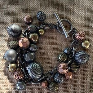 Boho style charm bracelet